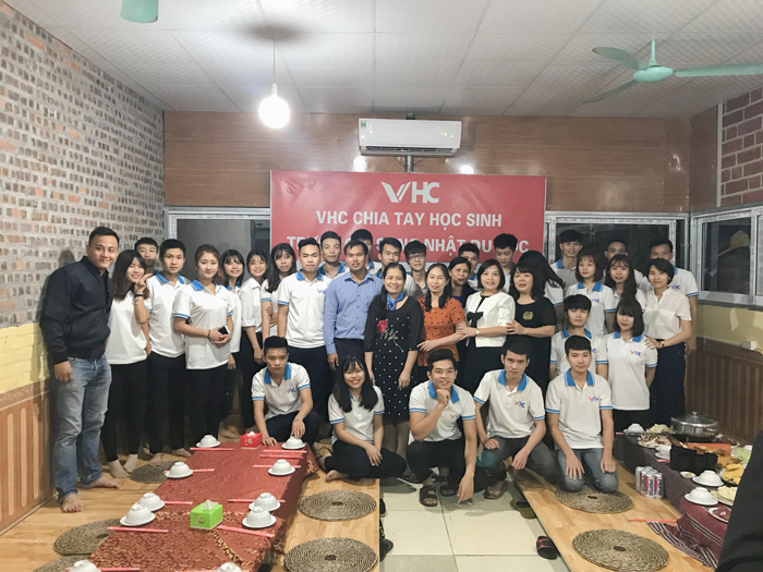 Liên hoan chia tay học sinh du học sinh Nhật Bản 2018